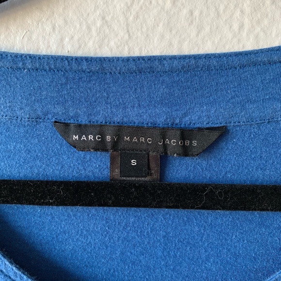 Marc by Marc Jacobs Blue Button Top - Picture 7 of 8